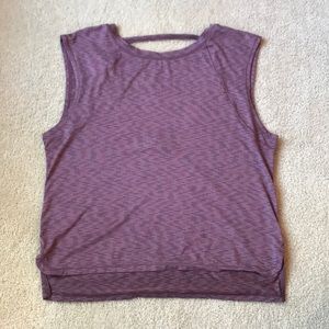 Purple Champion workout top